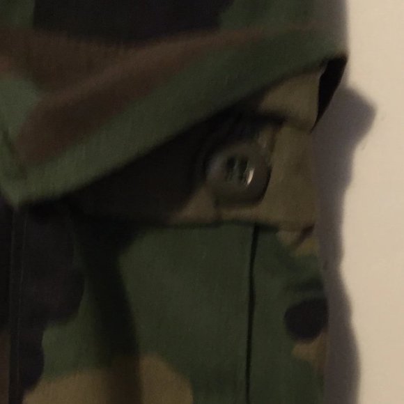 Authentic Army Pants Camouflage Woodland Fatigues Size SM Long Military Combat - Picture 5 of 12